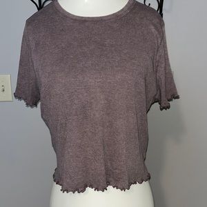 Aerie ribbed crop top. Size XL.
